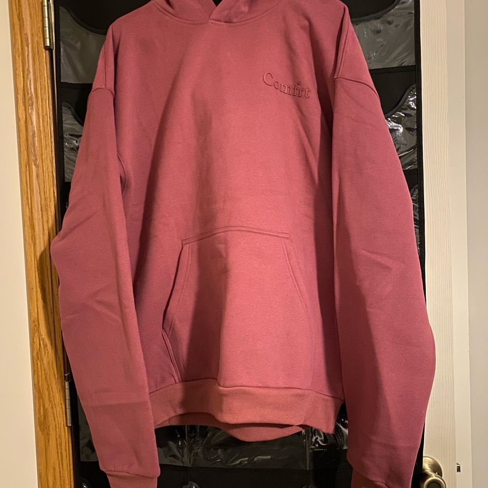 Comfrt Hoodie, Red, XL